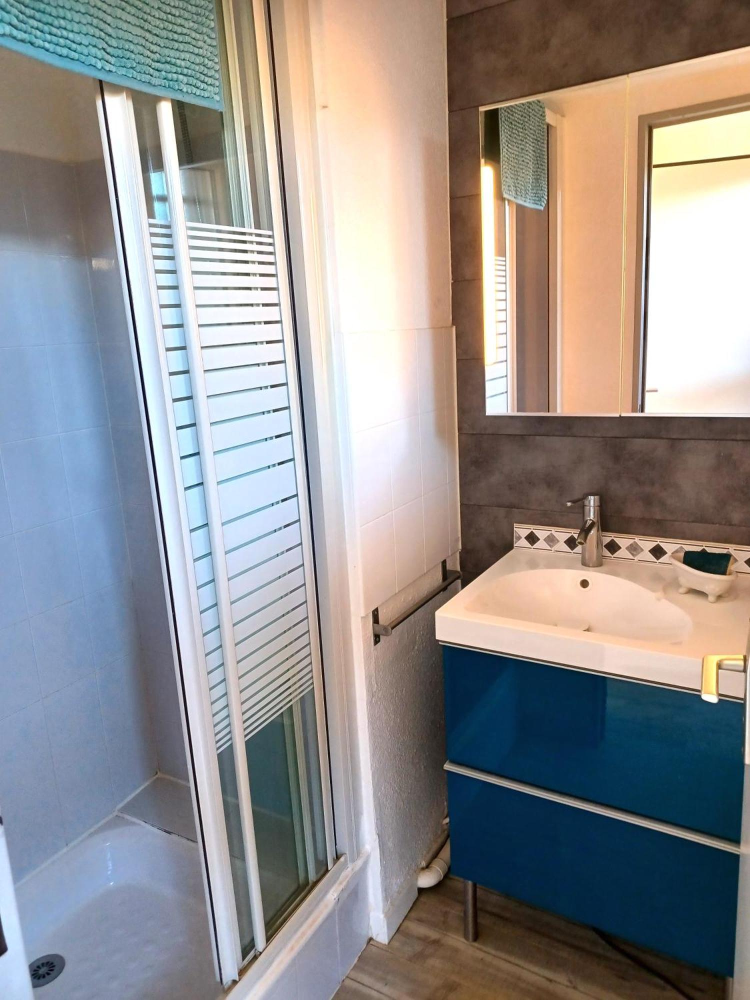 Plain-Pied Jardin 6 Personnes Clim Vue Mer Parking Wifi Terrasse Piscine Dans La Residence Saint-Pierre-la-Mer  Εξωτερικό φωτογραφία