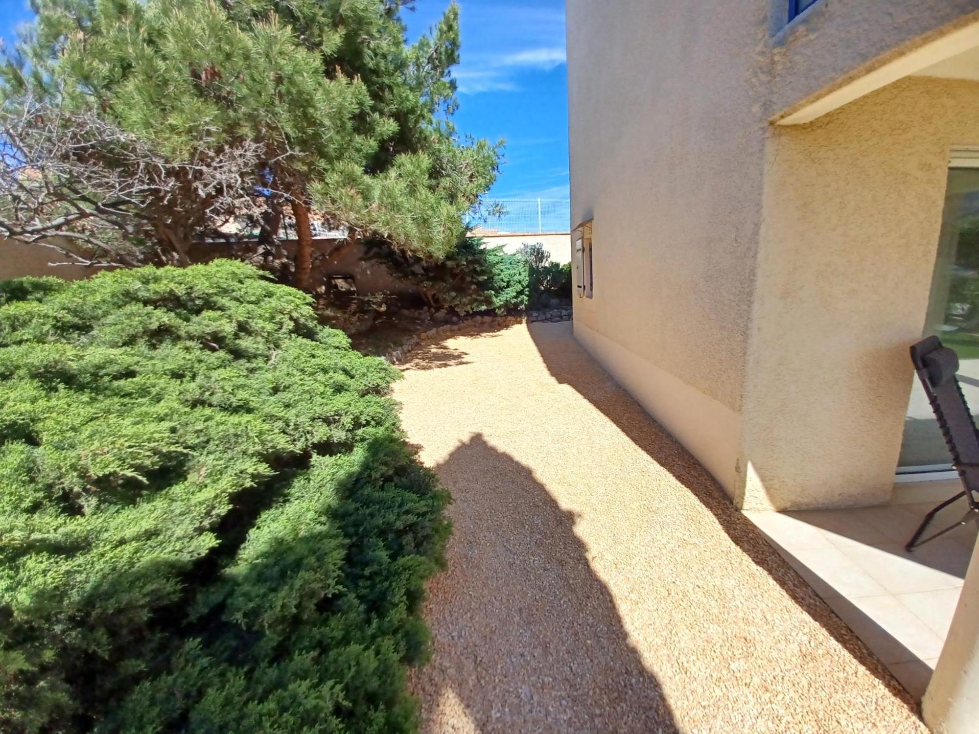 Plain-Pied Jardin 6 Personnes Clim Vue Mer Parking Wifi Terrasse Piscine Dans La Residence Saint-Pierre-la-Mer  Εξωτερικό φωτογραφία